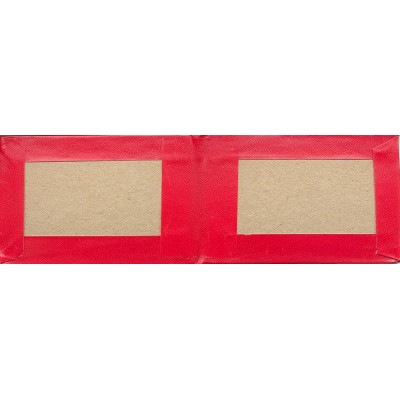 Бланк под тиснение (формат Удостоверение) толстый, красный Бланк под тиснение (формат Удостоверение) толстый, красный